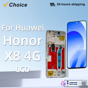 For Huawei Honor X8 4G Display TFY-LX2 TFY-LX3 LCD Touch Screen Replace Parts Digitizer Assembly For Honor X8 5G Display LCD