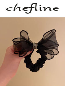 Dây Buộc Tóc Hình Con Bướm Bằng Vải Ogeen Cao Cấp Dây Buộc Tóc Tròn Đa Năng Dụng Cụ Buộc Tóc Cho Phụ Nữ