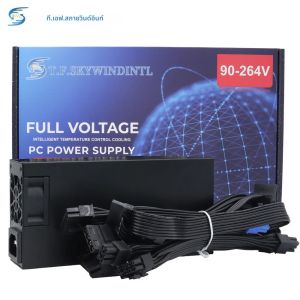 Flex 600W Modular Power Supply ขนาดเล็ก 1U คอมพิวเตอร์ PSU Flex-ATX 500W สําหรับ ITX mini PC Active PFC สําหรับ POS AIO เดสก์ท็อป 110V 220V
