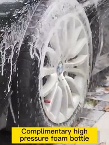 6.0mah Water Jet Cordless Car Wash Floor Tiles Cleaner Spray Gun Water Jet Pump Portable High Pressure Cleaner 洗车机