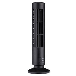 Quạt Tháp Không Cánh Chạy Bằng USB Hai Tốc Độ Làm Mát Êm Ái Lưu Thông Không Khí Cho Nhà/văn Phòng An Toàn Cho Trẻ Em/thú Cưng Tiết Kiệm Không Gian