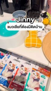 Jinny จินนี่ ครีมมี่ทรีต 75กรัม ขนมแมวเลีย บรรจุ 3แพ็ค 15ซอง (เลือกรสชาติด้านใน)