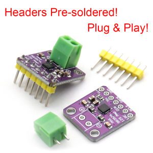MAX98357 I2S Digital Audio Amplifier Module 3W Class D Breakout Board with Headers for Raspberry Pi Pico ESP32 Arduino DAC