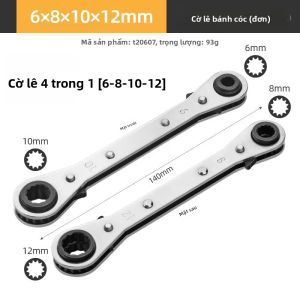 Bộ Cờ Lê Ratchet 4 Trong 1 Bộ Dụng Cụ Cầm Tay Bằng Kim Loại Có Thể Điều Chỉnh Linh Hoạt Có Thể Điều Chỉnh Được Dành Cho Công Việc Kim Loại Dụng Cụ Cầm Tay Hi-Spec