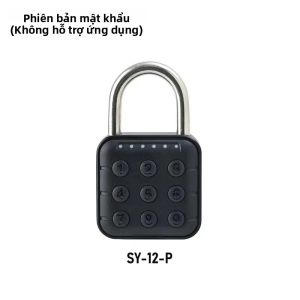 Tuya Bluetooth Khóa Vân Tay Khóa Điện Tử Khóa Hành Lý Kỹ Thuật Số Với Ứng Dụng Mật Khẩu Tạm Thời Từ Xa Hợp Kim Nhôm IP67
