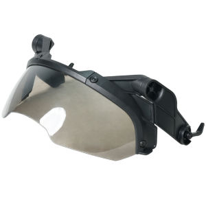BOOIU Tactical Helmet OP Goggles with Horns Detachable FAST MICH Helmet Anti Fog and Riot OP CS Adjustable Protective Goggles