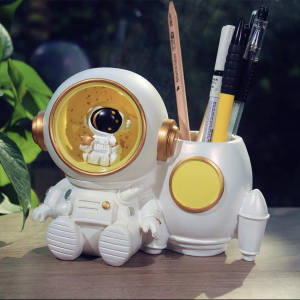 Tempat Pulpen Meja dengan Lampu Tidur & Kado Ulang Tahun Custom