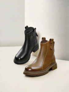 Belle | Slim Winter Womens Boots Soft Sheepskin Chelsea Boots