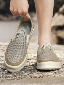 CVPAJ | Lace-up Breathable Mesh Slip-on Anti-odor Mens Casual Sport Shoes