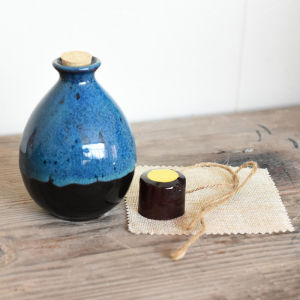 Hộp Đựng Rượu Bằng Gốm Sứ Trang Trí Cưới Cao Cấp Chai Rượu Trống Nắp Đậy Dụng Cụ Đựng Rượu Gia Đình Kích Thước Nửa Cân Thủ Công