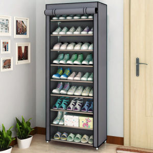 Simple Shoe Racks & Dust-proof Storage Solutions