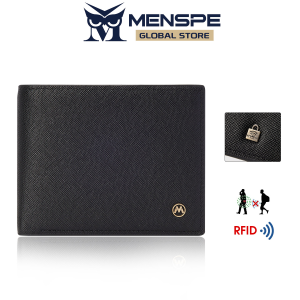 MENSPE RFID Block Short Wallet  Solid Color Retro Short Wallet Coin Bag Zipper Clutch Wallets Soft PU Wallet Multi-Card Position ID Credit Cards Holders Coin Bag Business Wallets