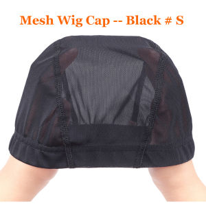 Nunify S/M/L Spandex Mesh Dome Wig Cap Easier Sew In Hair Stretchable Weaving Cap Weaving Wig Cap Stretchable Hairnets 2Pcs/Lot