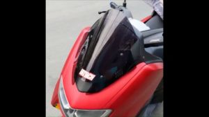 Visor TDR V2 Sirip Nmax Old Bening dan Smoke - Windshield Motor