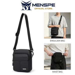 MENSPE Mens Shoulder Bag Messenger Bag Fashion Trend Phone Bag Sports Waist Bag Lightweight Casual Bag Fashion Leisure Sport Street Bag for College Student