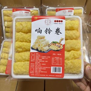 Commercial Use Ring Roll for Hot Pot Restaurant Oil Fried Fermented Tofu Skin Roll Spicy Sichuan Style for Boiling Rice Noodles