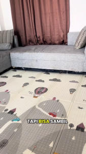 Playmat Bayi / Matras merangkak bayi / matras lipat / matras busa / Tikar Lipat