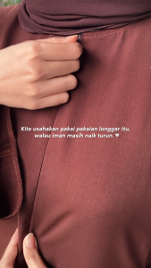 HAYNA Zaina Abaya Dress (All Colors) - Gamis Syar’i Umrah Umroh Haji Muslimah Healing Traveling