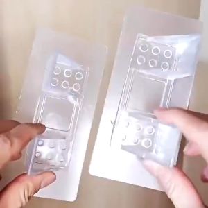 Household Wardrobe Clapboard Shelf Support Hook No Punching Self-adhesive Clear Shelves Bracket Rack