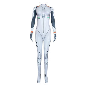 Nữ Chiến Binh Phúc Âm Thế Kỷ Mới Akira EVA Zerotwo02 Ayanami Cosplay Jumpsuit Bó Sát Bộ Trang Phục Siêu Anh Hùng