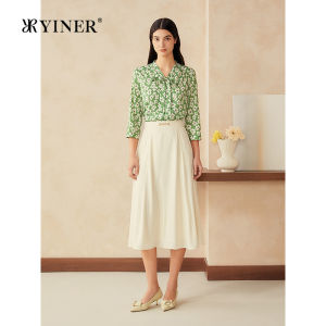 Lily Printed Silk Shirt
