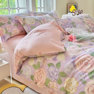 Fresh Style Pure Cotton Four-Piece Set