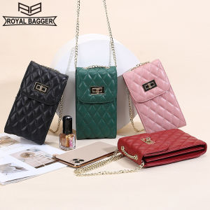 Royal Bagger Da Cừu Chính Hãng Dây Đeo Vai Túi Đeo Chéo Cho Phụ Nữ Cô Gái Thời Trang Mới Siêu Nóng Thanh Lịch Phụ Nữ Giản Dị Đa Chức Năng Làm Việc Ngoài Trời Túi Nhỏ Túi Xách Thời Trang