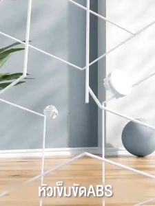 Storage Cabinet Black/White Door Cabinet Hanging Clothes Organiser Almari DIY Wardrobe Plastic Bedroom Wardrobe/ 卧室衣柜