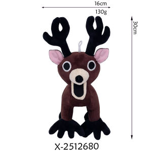 11style 99 Nights In The Forest Monster DEER Plushie Cartoon Milu Deer Stuffed Doll Game Peripherals Pillow Decor Toy Fans Gift