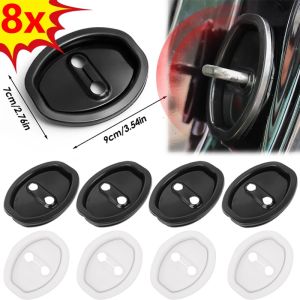 【WOKEN】8PCS Universal Car Door Anti-Collision Pad Sound Insulation Shock-Absorbing Rubber Gasket Door Closing Buffer Protection Thickened Anti-Collision Pad
