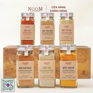 Bột quế nhục Noom với 100% từ vỏ quế không da lâu năm | Bột gia vị thảo dược