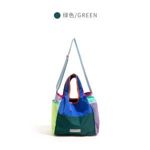Túi Xách Nylon Gấp Gọn Chống Thấm Nước Hình Quả Dứa Cho Bé Gái Túi Xách Đeo Vai Mềm Có Dây Đeo Đôi Dùng Hàng Ngày Túi Xách Dung Tích Vừa