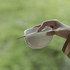 White Porcelain Ceramics Tea Set Gongfu Tea Bowl Green Tea Brewing Cup Fair Cup New Arrival 200ml Handmade from Dehua County