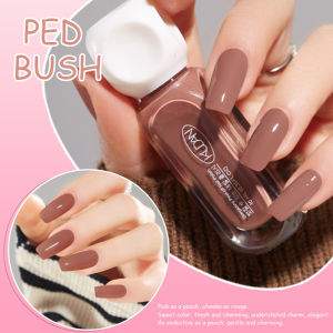 Cat Kuku Berbasis Air yang Dapat Dirobek Cat Kuku Berwarna Nude Cat Kuku Morandi COD -🌈Ninestar