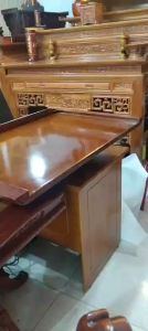 Freeship bộ 2 món:  Bàn thờ treo tường kích thước 107cm x 48cm + 1 tấm chống ám khói 81cm x 41cm