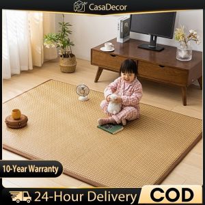 CASA Cooling Bamboo Carpet/ Tatami Mat/ Tikar Buluh/ Bedroom Mat Living Room/ Balcony Summer Mat/ Thickened Bay Window Carpet Summer Sleeping Mat/凉席竹席
