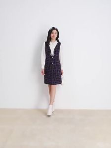 Koradior | Elegant Lady Style Beaded Autumn Dress