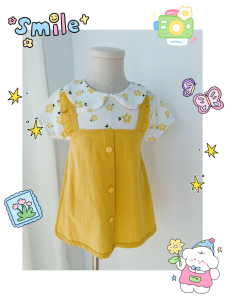 6 Bulan - 4 Tahun Dress Tangan Pendek Premium Anak Perempuan Dress Anak Perempuan Import Cewe Bayi Anak Perempuan