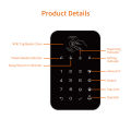 Staniot 433Mhz Wireless Touch Keyboard 2Pcs RFID Card Arm Or Disarm Password Keypad For Tuya Smart Home Security Alarm System. 