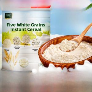 Instant Oats Breakfast Cereal Whole Grain Meal Replacement Barley Beans Hot Cereal Beverage Quick Cooking Breakfast Food
