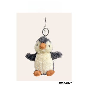 Original Magic Penguin Cute Bag Pendant Charming Plush Keychain Unique Small Accessories Decorative Doll Couples Gifts
