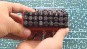 Alat Ketok Huruf Dan Angka Letter A-Z Number Steel 0-9 Stamp 3MM - 125MM