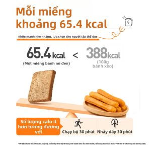 BESTORE | Bánh Mì Lúa Mì Toàn Phần và Lúa Mạch Đen Hạt Lanh Giảm Béo 1kg