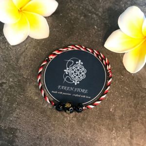 Gelang Tridatu Tibet Batu Ukir dan Batu Onyx asli khas Bali Original