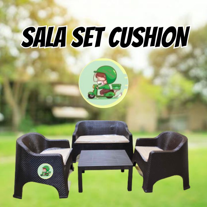 Jolly fortune Sala set with cushion 4in1 elegant matibay swak na