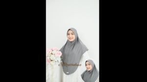 Hijab instan malay DAGU jilbab instan spandek jersey premium jilbab instan dagu inara