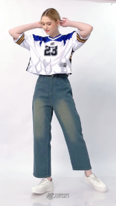 CROP TOP JERSEY OVERSIZE CROPBLAZE 23 HEROICLIMITED - JERSEY WANITA OVERSIZE - CROP JERSEY DRYFIT - JERSEY CROPTOP OVERSIZE - JERSEY WANITA CROP