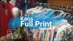 Kaos Distro Sablon Full Print SB217: Atasan Pria Oblong Baju Pendek Dewasa