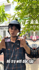 Camera quay phim du lịch chạy bộ 4K mượt mà - Máy quay phim cầm tay mini có màng hình HD quan sát trực tiếp ( có wifi)