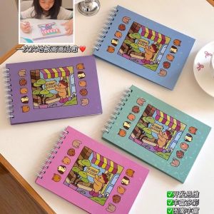 Sách Tô Màu Hoạt Hình BOBBIE GOODS Sách Vẽ Sáng Tạo Cho Trẻ Em Sách Học Vẽ Trung Quốc Đại Lục Dùng Cho Học Sinh Nam Và Nữ